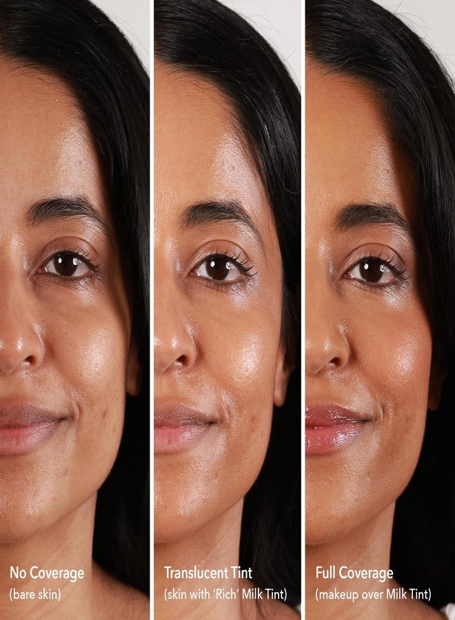 Beekman 1802 Milk Tint Face Primer with SPF 43, Rich - Oxybenzone Free - 1 oz - Tinted Mineral SPF, Makeup Primer & Moisturizer - Blends Seamlessly - Good for Sensitive Skin - Cruelty Free - Image 4